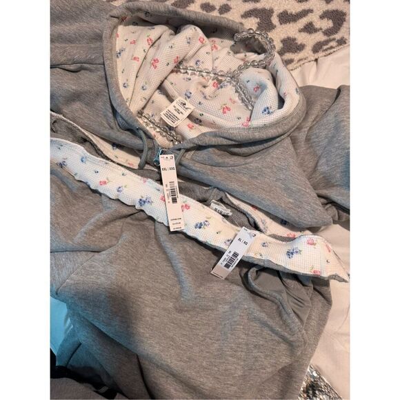 VS pink x Frankie’s bikini y2k sweatsuit pants sweatshirt sweatpants  xl/xxl nwt - Picture 12 of 13